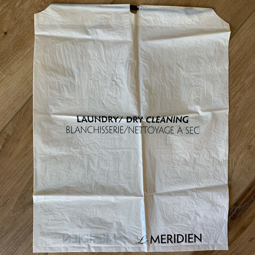 Le Meridien Dry Cleaning Bag